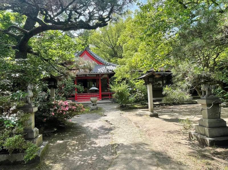 清水稲荷,愛知県名古屋市南区呼続4丁目13番の18 長楽寺内