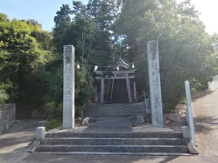 阿沼美神社,愛媛県松山市平田町宮内983