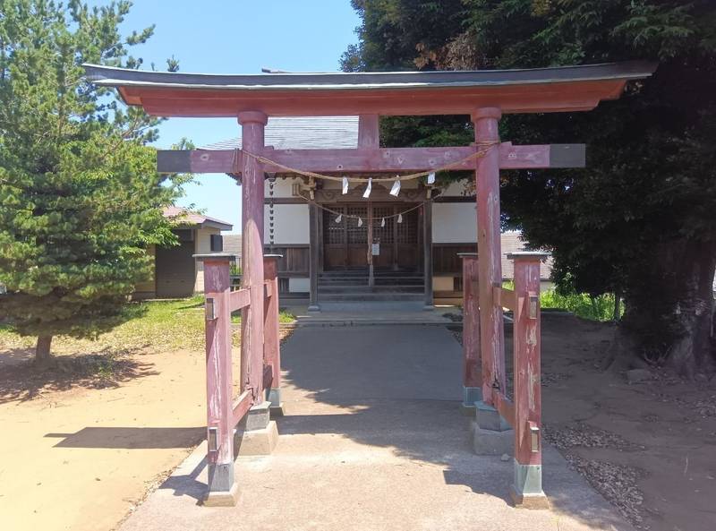 東雷神社,千葉県松戸市東平賀226