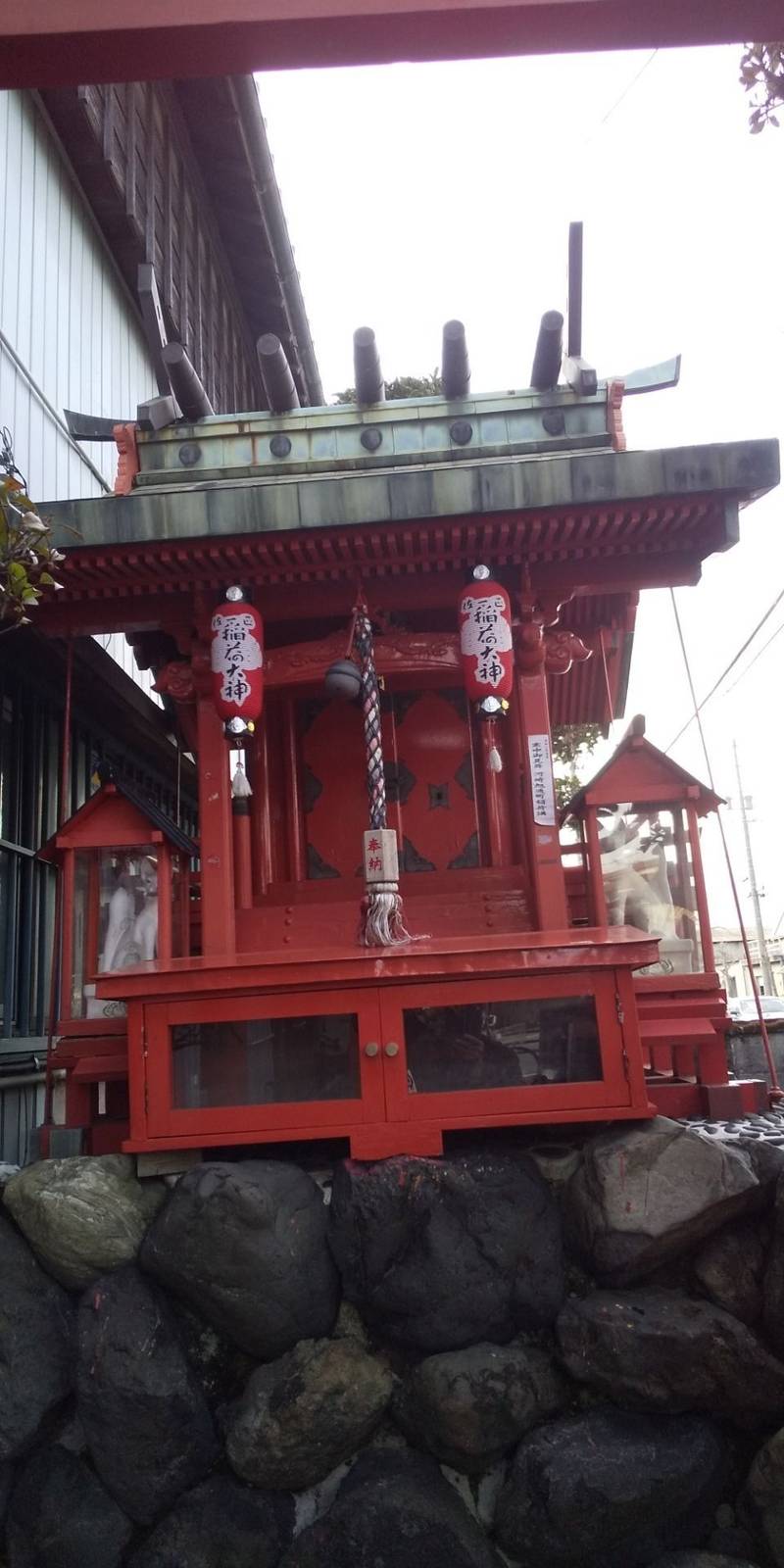 萬福稲荷大明神,三重県伊勢市河崎１丁目９−３５