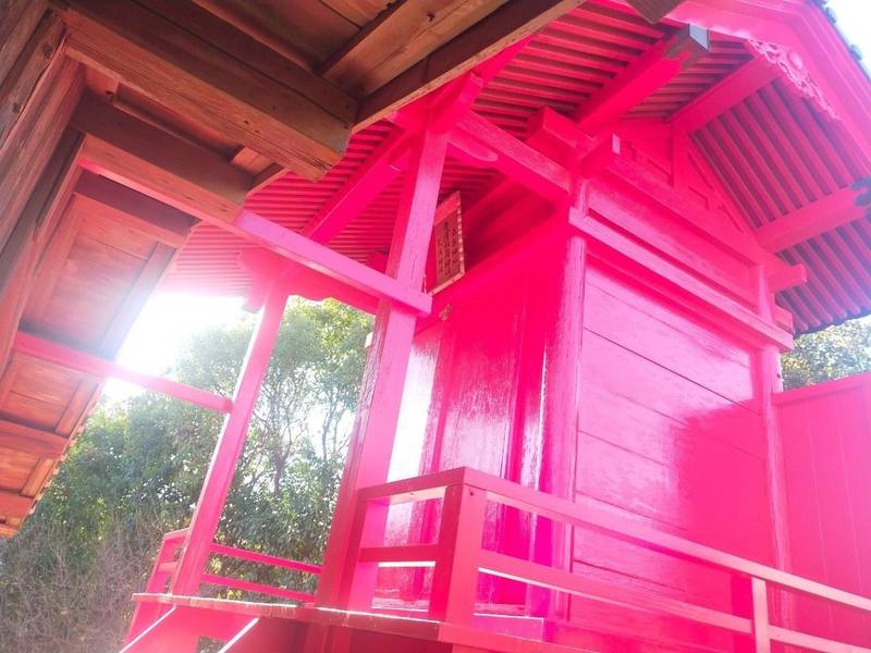 白浜稲荷大明神,福岡県遠賀郡芦屋町白浜町7