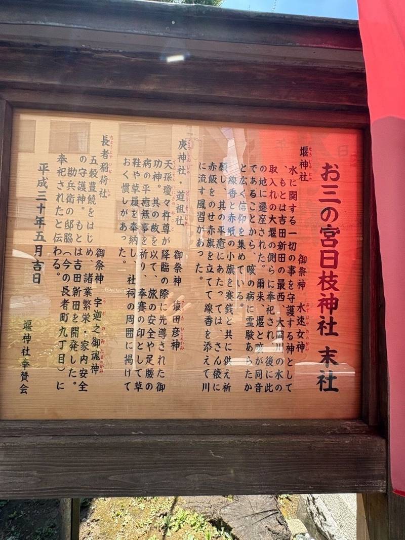 堰神社  (お三の宮日枝神社境内),神奈川県横浜市南区山王町5丁目32