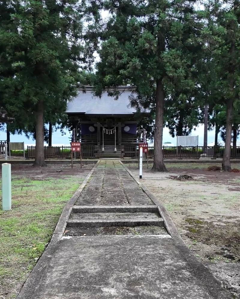 三輪神社　,秋田県雄勝郡羽後町杉宮字宮林1番