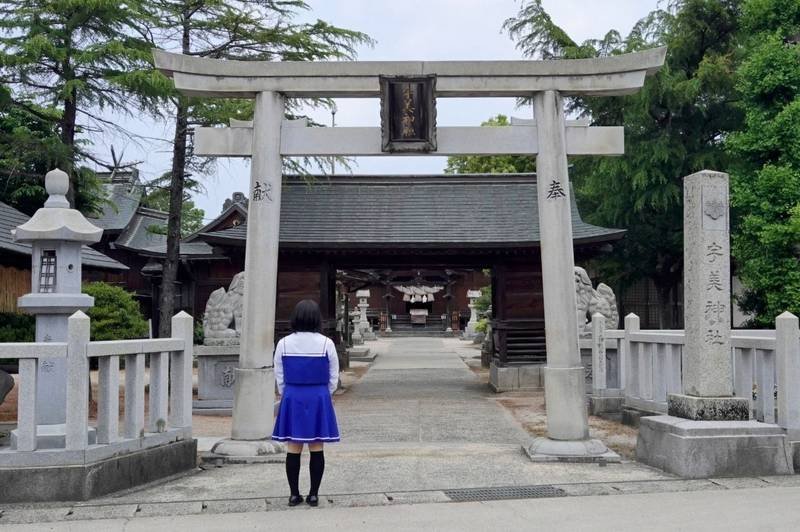宇美神社,島根県出雲市平田町688番地1