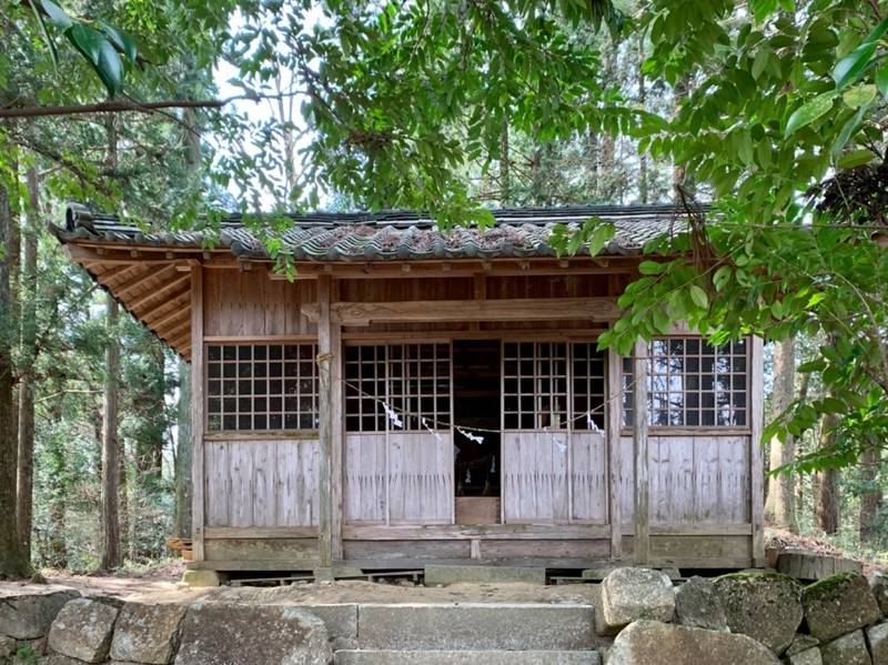 白山神社     (恵那市岩村町飯羽間),岐阜県恵那市岩村町飯羽間２０８０