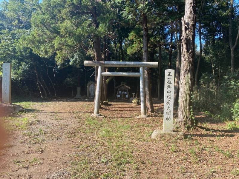 北山稲荷大明神,茨城県坂東市辺田１４０２−１