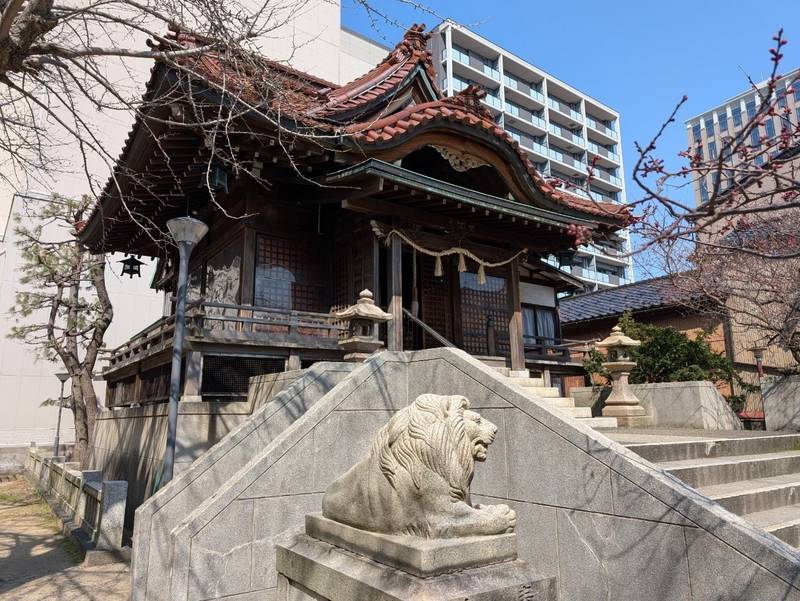 白鬚神社,石川県金沢市本町2丁目18－8