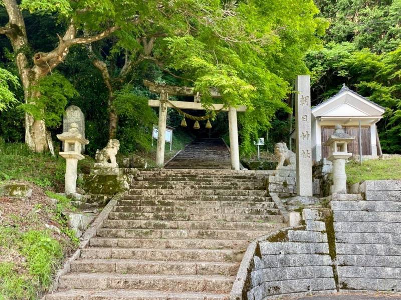 朝日神社,岡山県真庭市久世１９４８