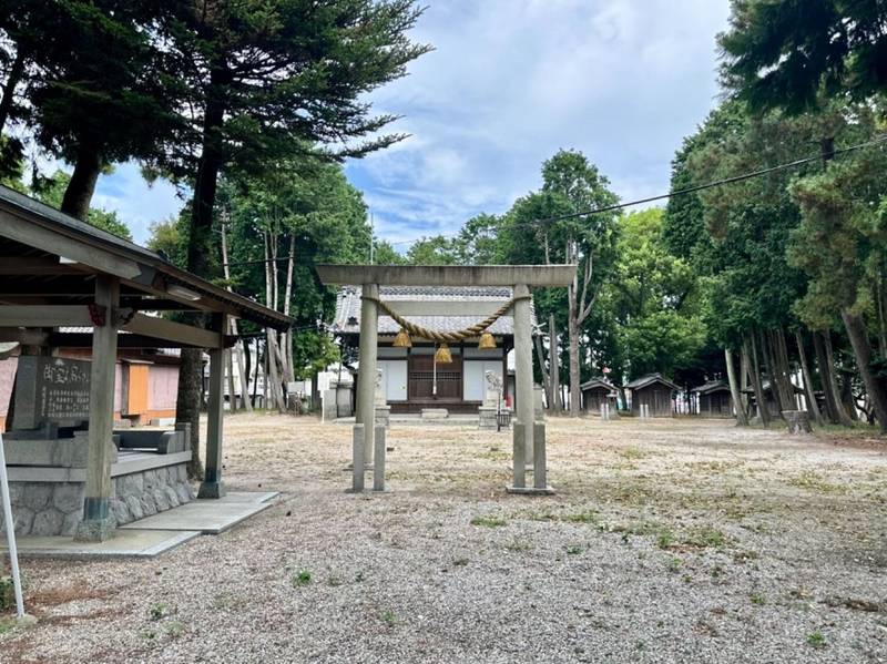 神明社     (西尾市徳永町),愛知県西尾市東側62
