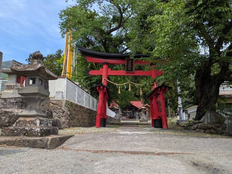 浅間日月神社  (大石浅間神社),山梨県南都留郡富士河口湖町大石268