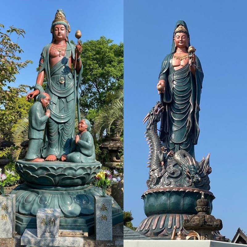 香山昇龍大観音 見どころ 朝倉市 福岡県 Omairi おまいり