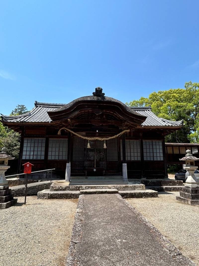 鶴山八幡宮,岡山県津山市山北159