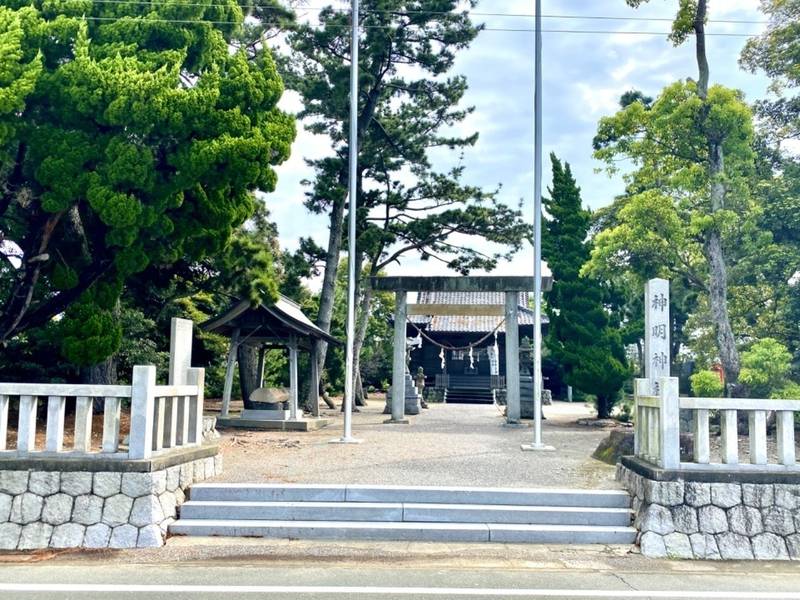 神明神社     (南区中田島町),静岡県浜松市南区中田島町280