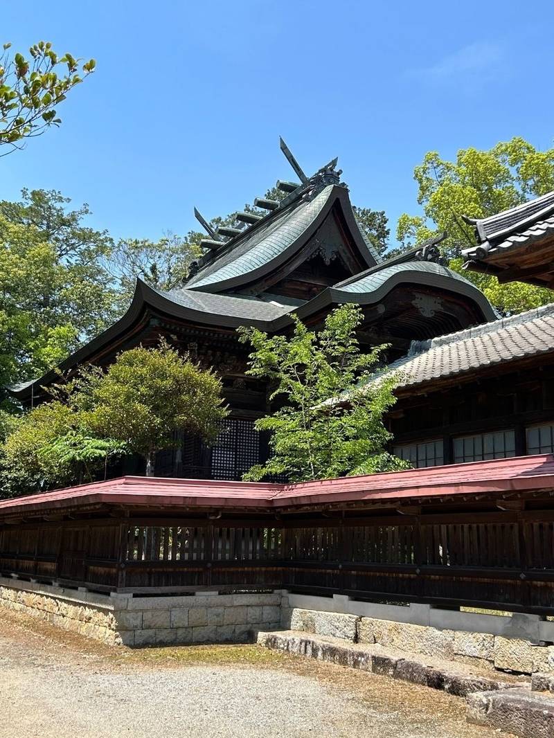 鶴山八幡宮,岡山県津山市山北159