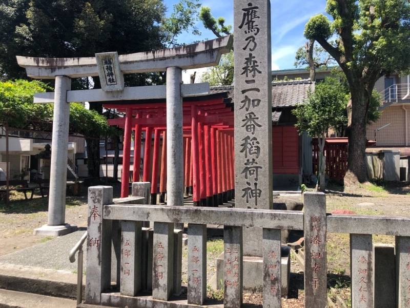 鷹乃森二加番稲荷神社,静岡県静岡市葵区西深草町4-27