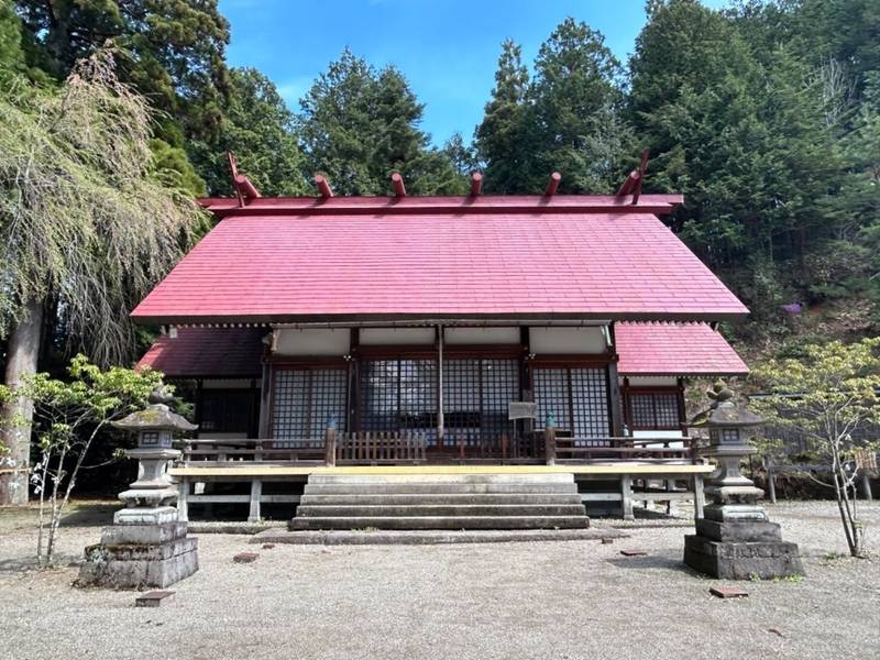 大八賀神社,岐阜県高山市松之木町１０９−２