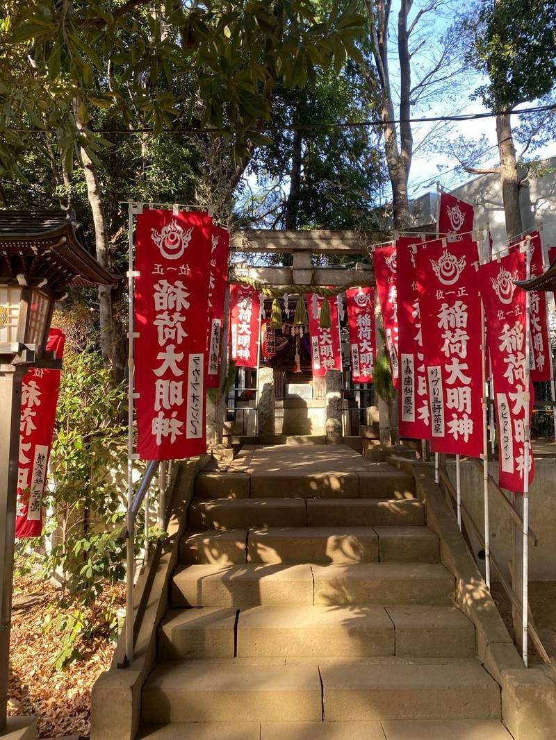 太子堂稲荷神社,東京都世田谷区太子堂5-23-5 太子堂八幡神社境内