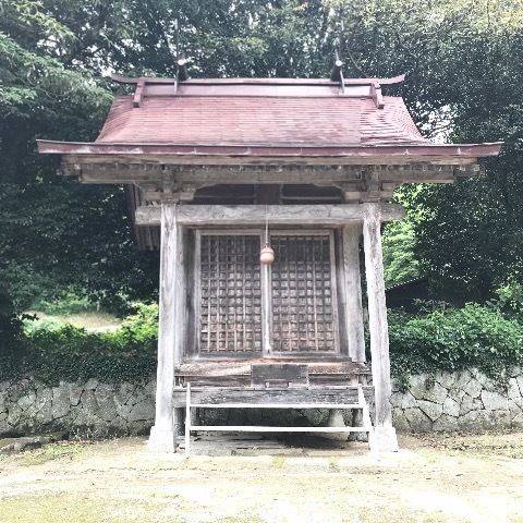 壹粟神社・大笹神社・長田神社・久刀神社・菟上神社      (二宮神社),岡山県真庭市社字於和佐６５４