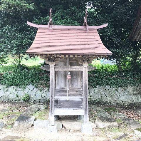 壹粟神社・大笹神社・長田神社・久刀神社・菟上神社      (二宮神社),岡山県真庭市社字於和佐６５４