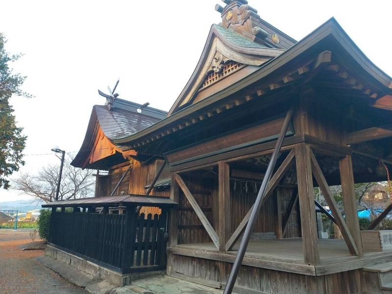 日吉神社  (山王神社),福岡県朝倉市長渕1031