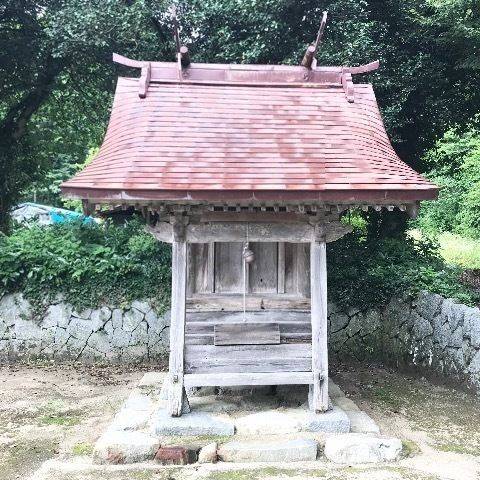 壹粟神社・大笹神社・長田神社・久刀神社・菟上神社      (二宮神社),岡山県真庭市社字於和佐６５４