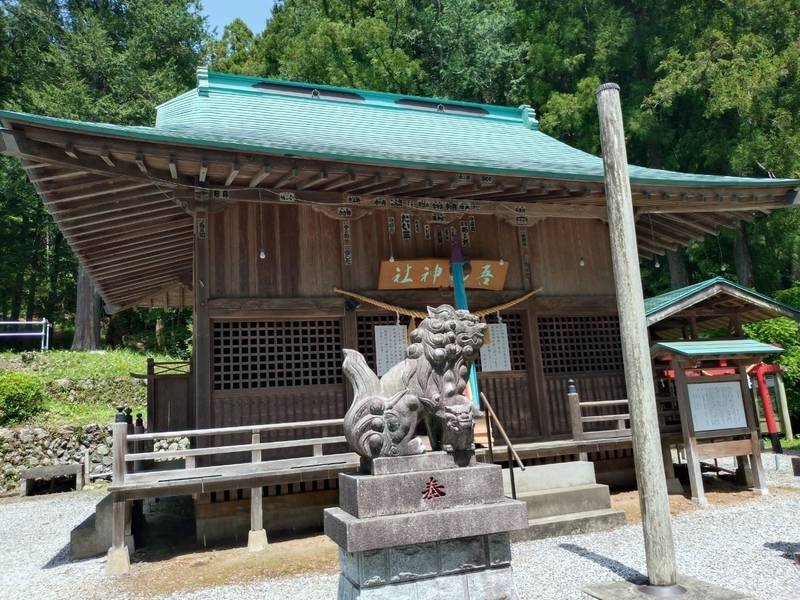 吾那神社,埼玉県飯能市虎秀１０−１