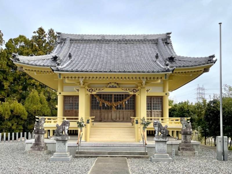 八柱神社   (田原市豊島),愛知県田原市豊島町奥谷３０−１
