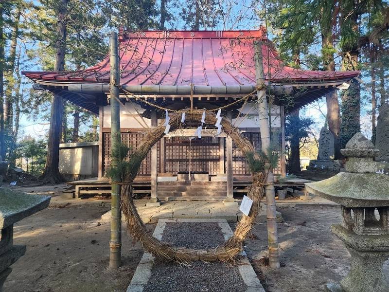 沼袋　黒沼神社,福島県福島市松川町沼袋北485