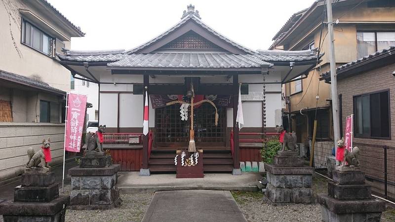 一實神社,山梨県甲府市若松町６丁目１０