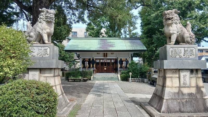 下神明天祖神社,東京都品川区二葉1-3-24