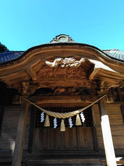 三之宮神社,見どころ,磁生