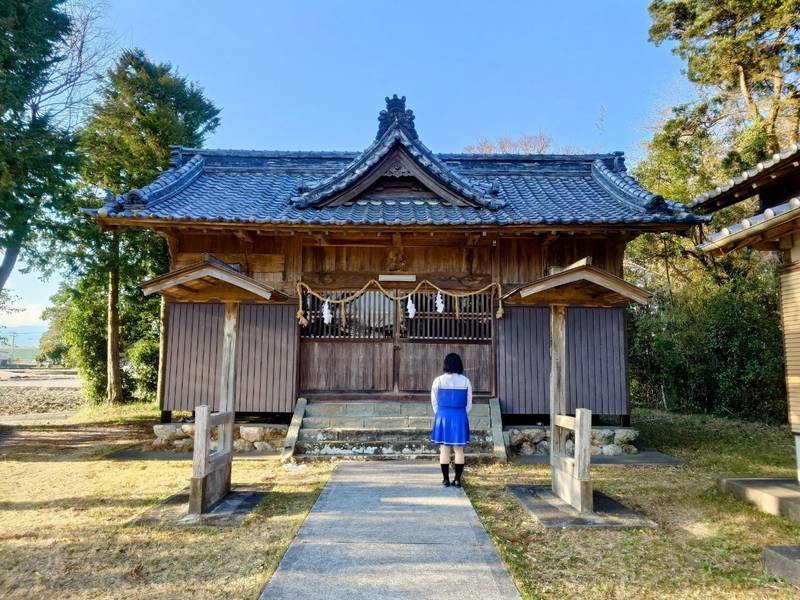 伊都多神社,高知県南国市田村