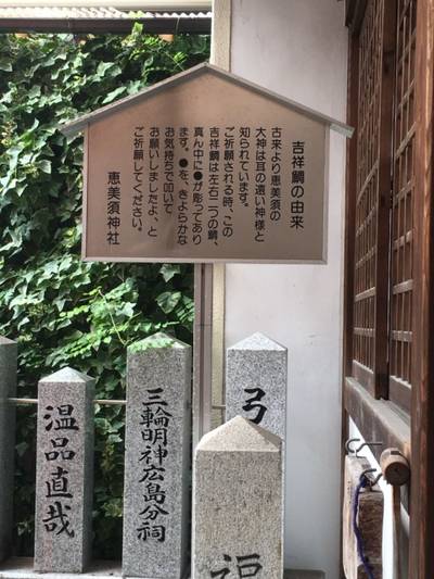 榎町恵美須神社,見どころ,ちぇこり