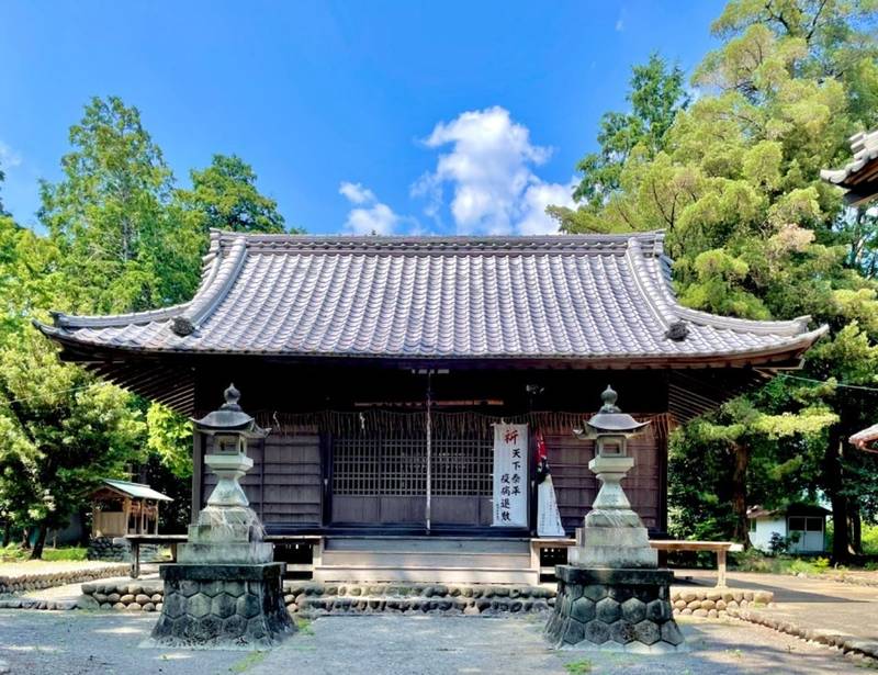 八幡神社     (島田市横岡),静岡県島田市横岡３３２