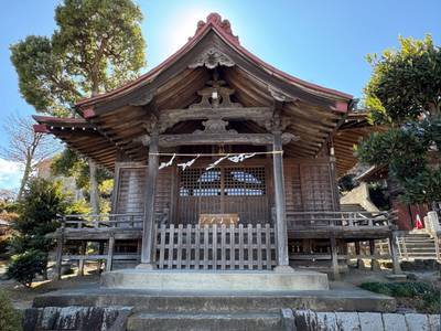 八坂神社   (瀧宮神社境内社),見どころ,タカ