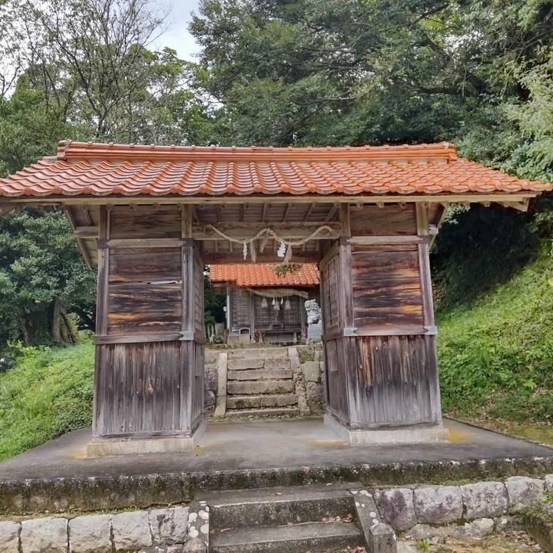 落合神社,鳥取県西伯郡南部町落合512