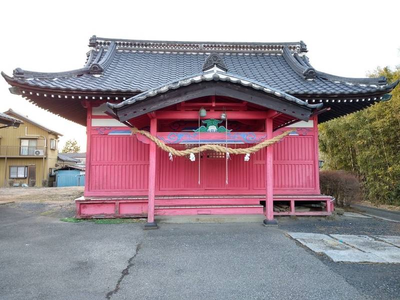 太日稲神社,群馬県館林市大島町5192
