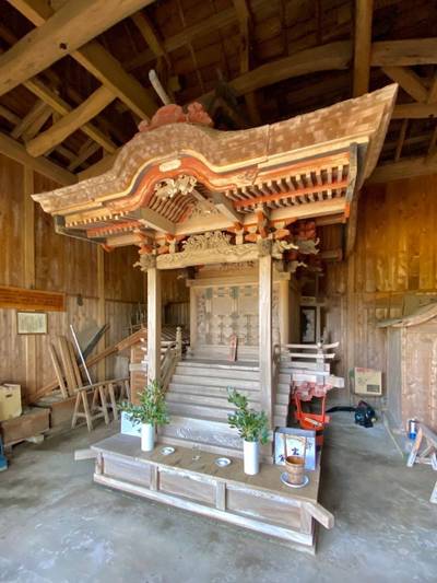 熊野神社    (伊豆市八木沢),見どころ,を神