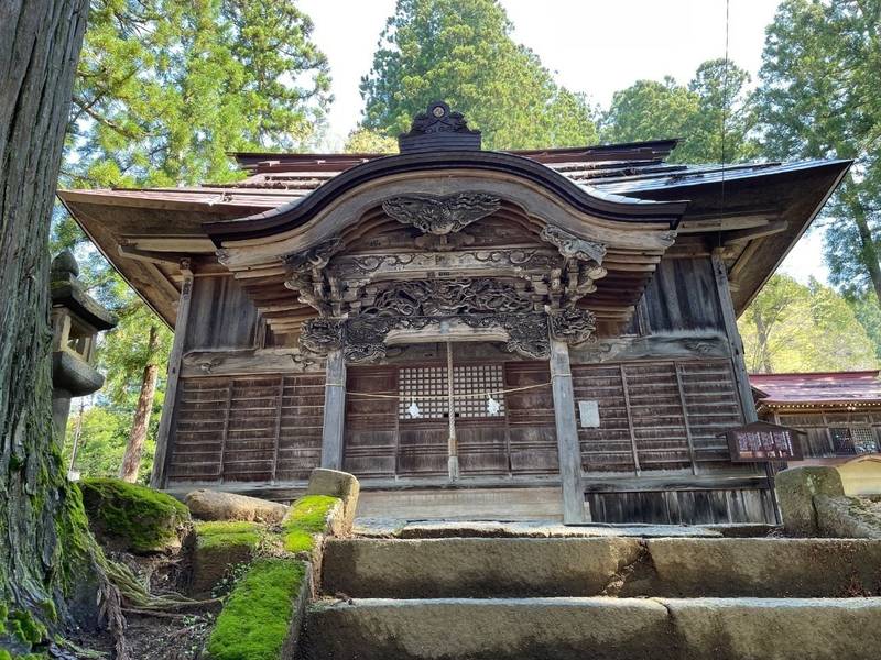 湯沢神社   (湯澤神社),長野県下高井郡野沢温泉村豊郷