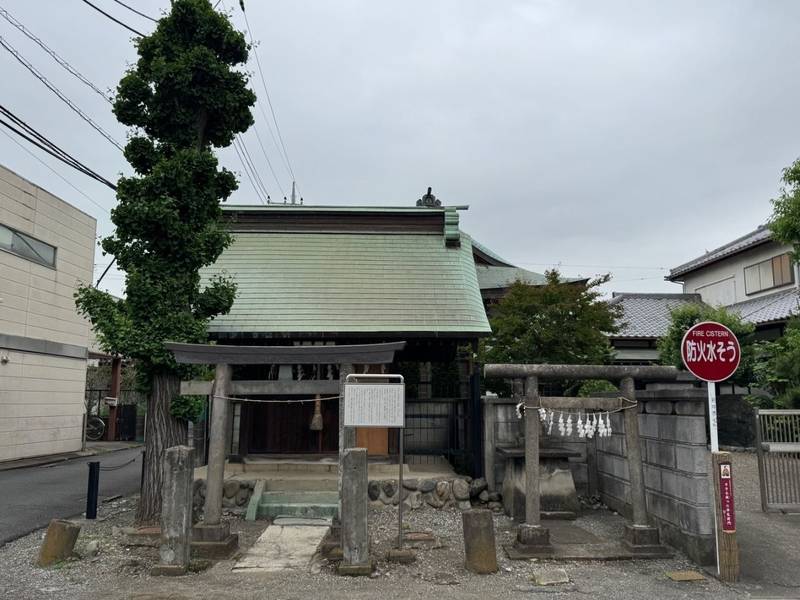 本村神社,東京都府中市押立町４丁目３５−３