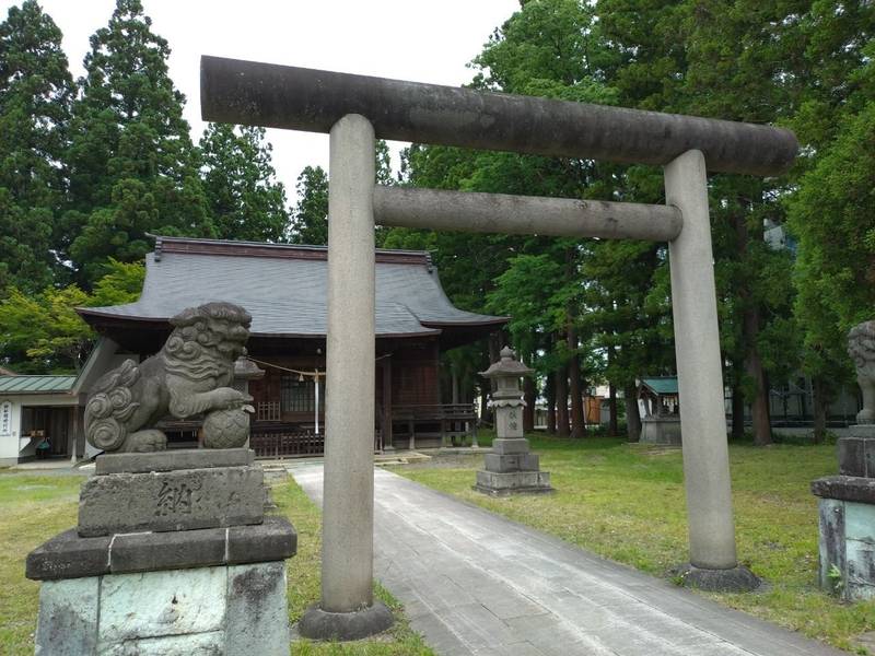 白子神社,山形県米沢市城北2丁目3-25