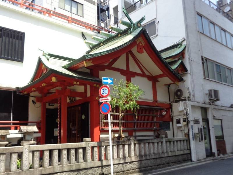 篠塚稲荷神社,東京都台東区柳橋1丁目5-1