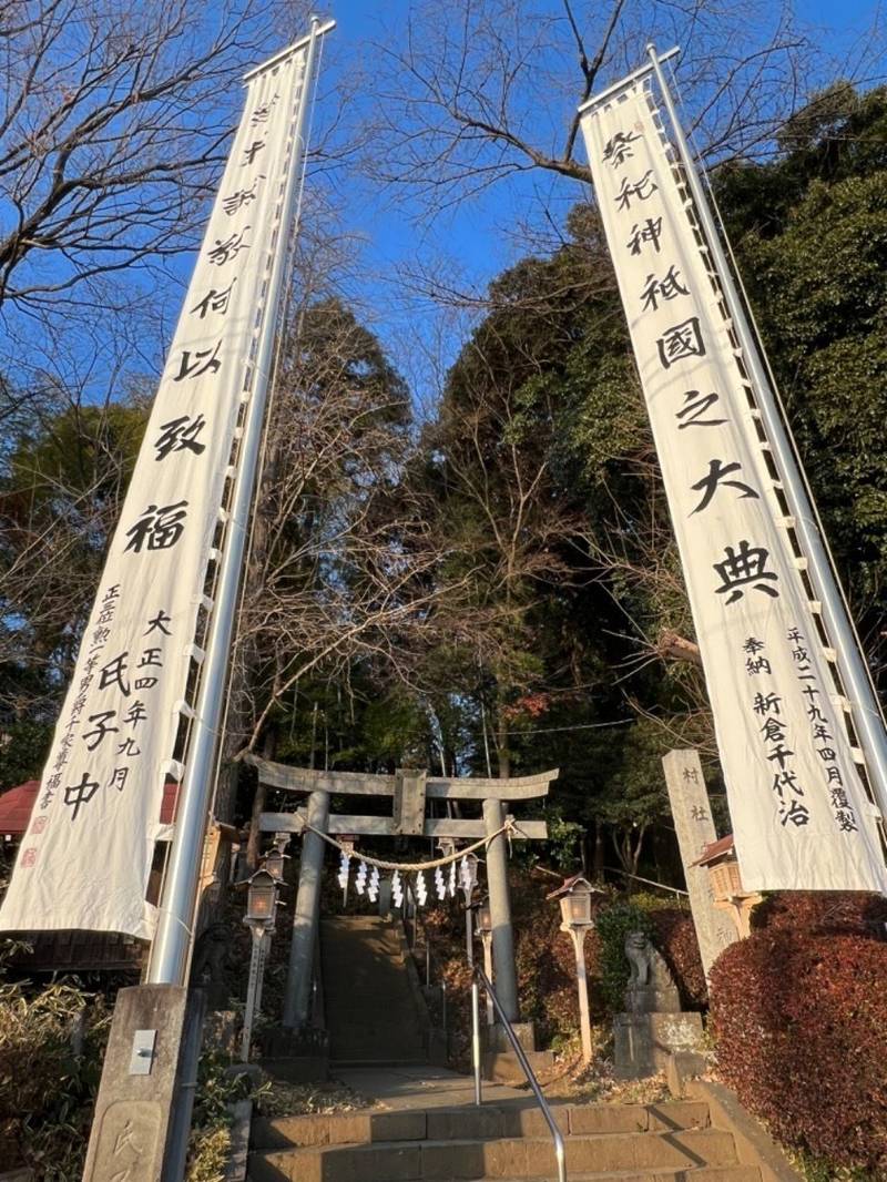 安松神社,埼玉県所沢市下安松486-1