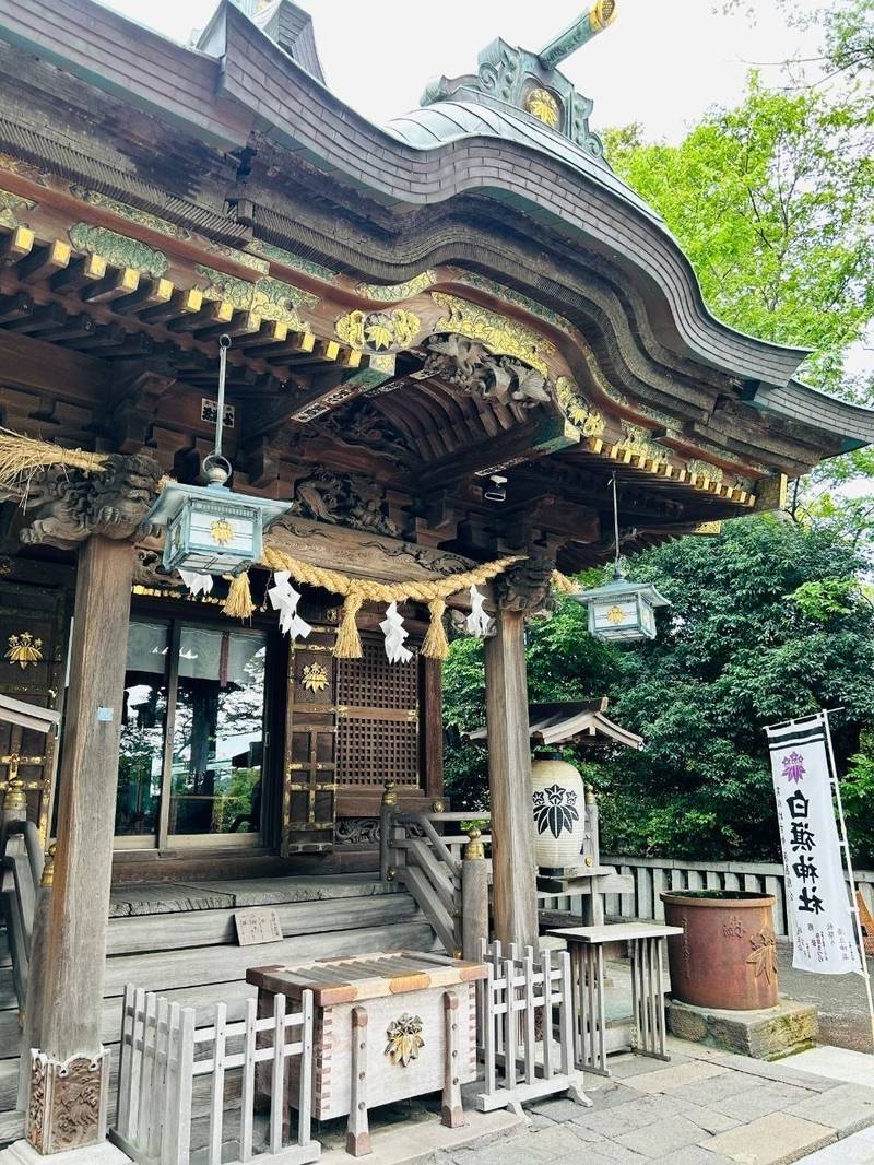 相州藤沢白旗神社,神奈川県藤沢市藤沢2-4-7