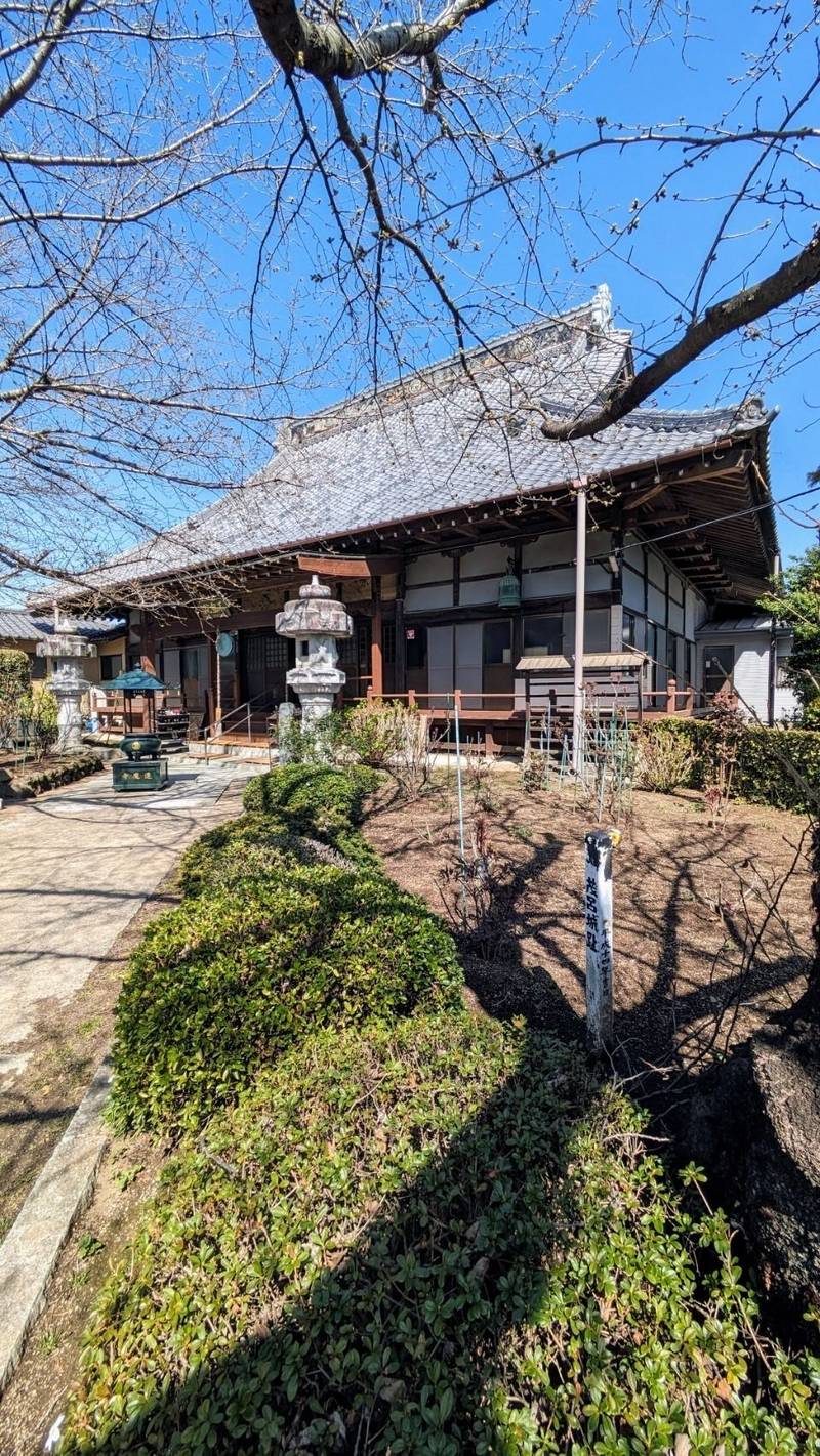 茂呂城址,群馬県伊勢崎市美茂呂町3612　退魔寺境内