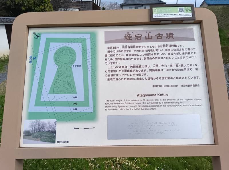 愛宕山古墳,埼玉県行田市埼玉
