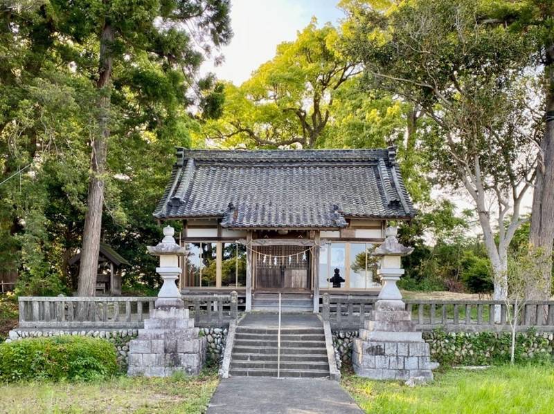 八雲神社,静岡県袋井市岡崎３０１８