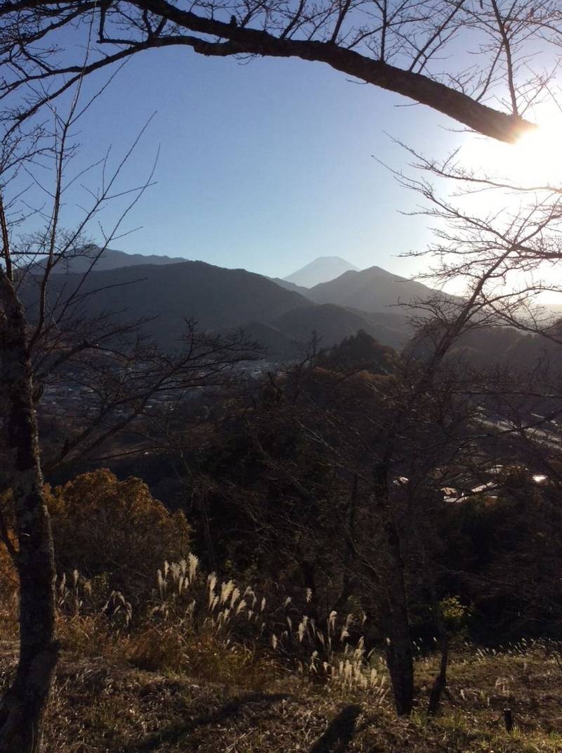 勝山城,山梨県都留市川棚