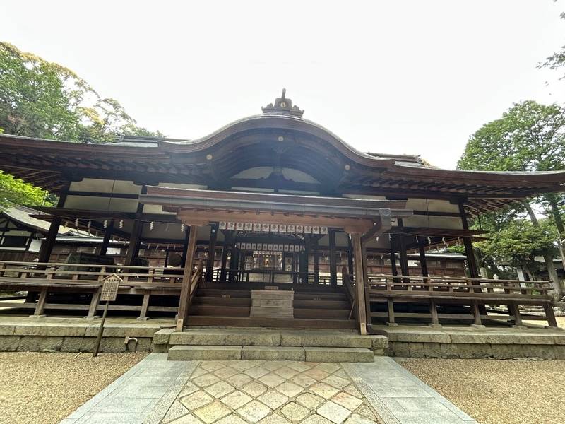 往馬坐伊古麻都比古神社,奈良県生駒市壱分町1527-1