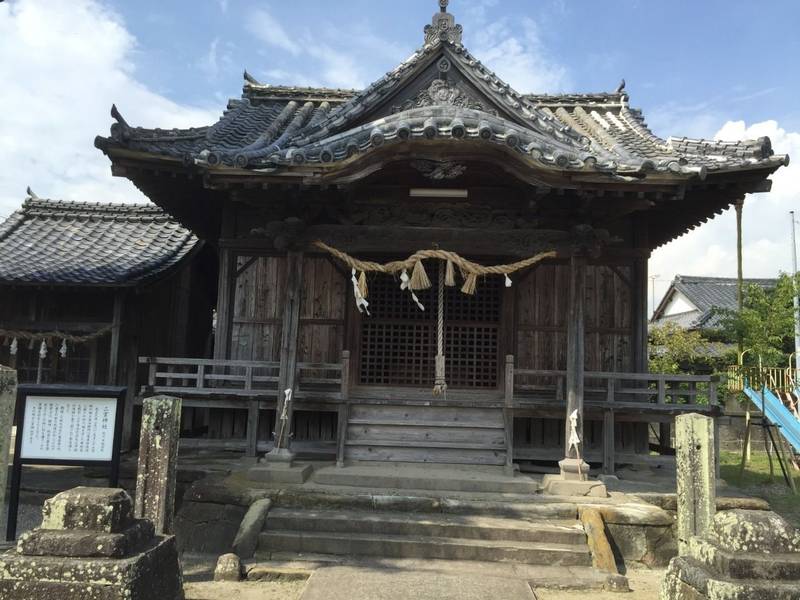 二宮神社,福岡県柳川市稲荷町字西北町214番地